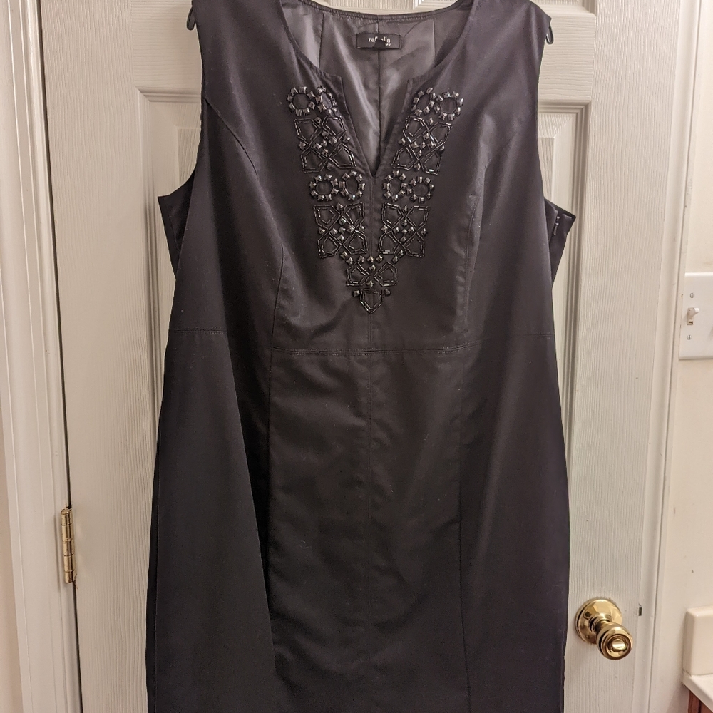 Rafaella Black sleeveless dress